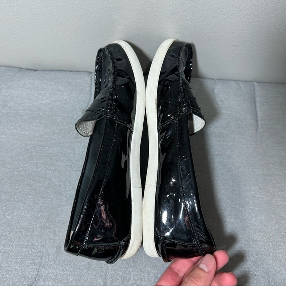 Cole Haan Pinch GrandOS Patent Leather Penny Loafers - Picture 3 of 7